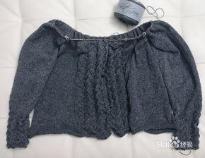 成人开衫前片编织视频